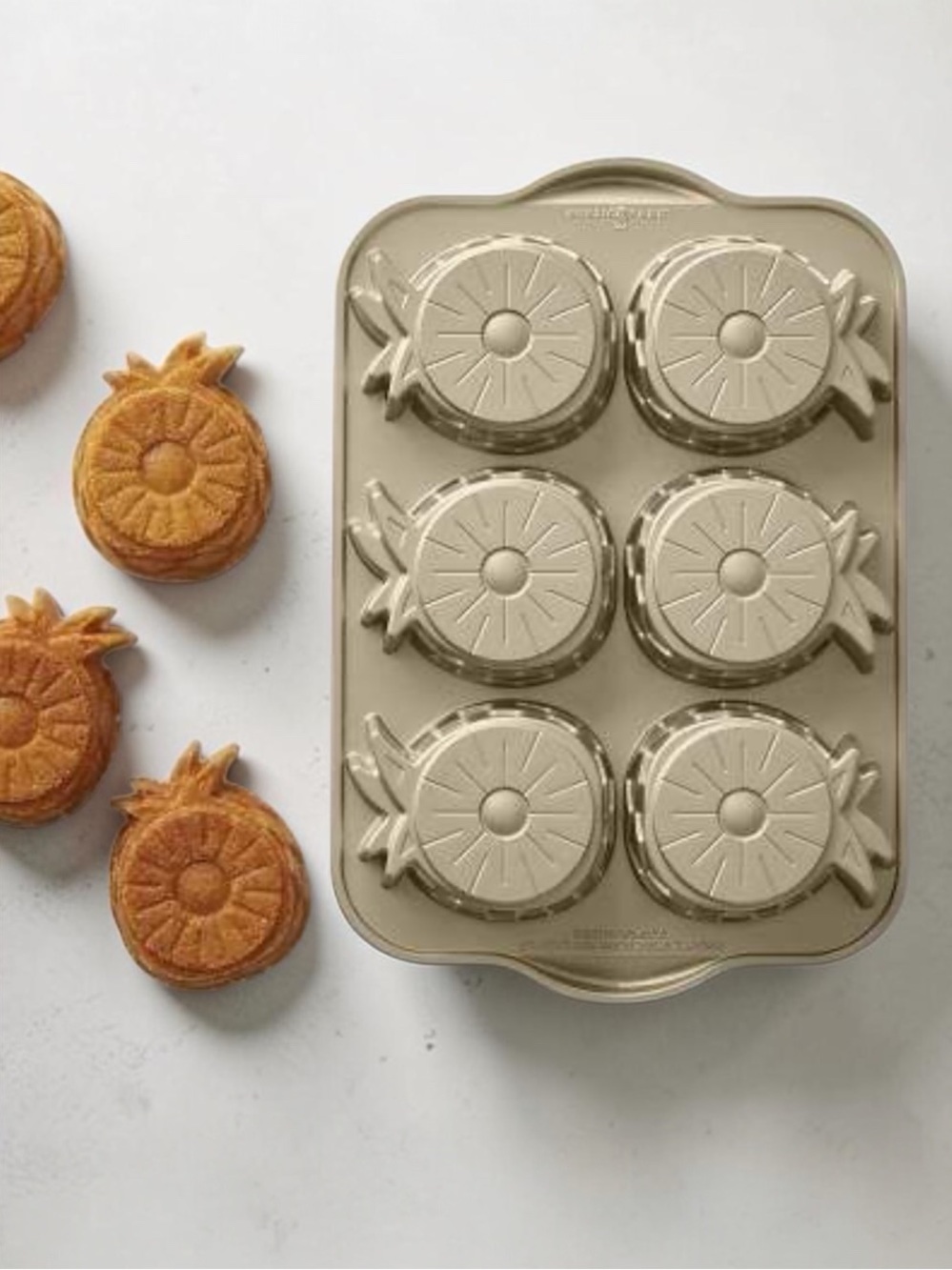 Nordic Ware Mini Pineapple Upside Down Cake Pan